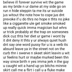 off my nutts