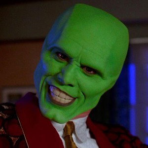 Carrey  sous l'masque