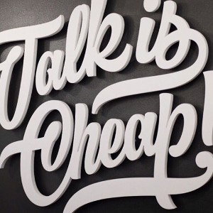 talk is cheap freestyle 