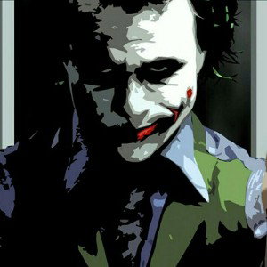 com Coringa saudade