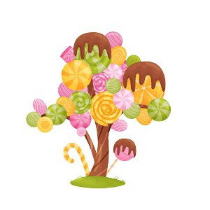 Lolipop ağaçlar