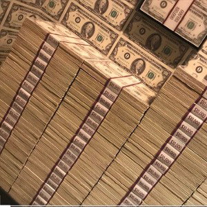Money standing so tall