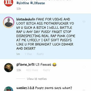 fag rap dead