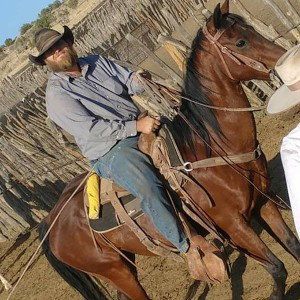I'm a real cowboy though 