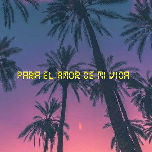 para el amor de mi vida 