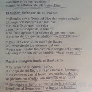 nuestra oración 