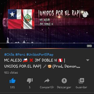 MC ALEJO 🇨🇱 ❌ JM' DOBLE H 🇵🇪 UNIDOS POR EL RAP 🎤✊(Prod. Demony Records)