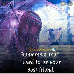 Loose a friend 