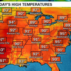 95 Degrees Farenheit
