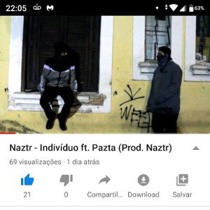 Naztr - Indivíduo ft. Pazta (Prod. Naztr)