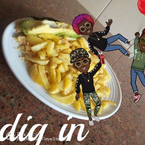 dig in