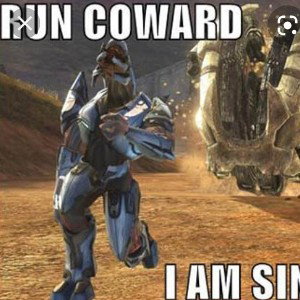 run coward