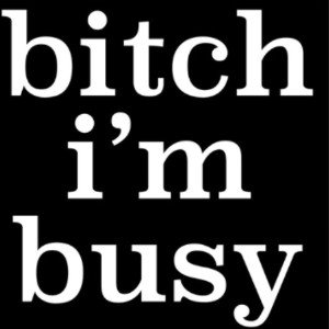 COCAINE BUSY