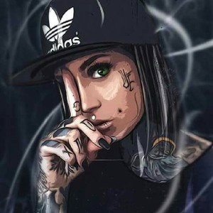 "SICK OF FAKE BITCHES"