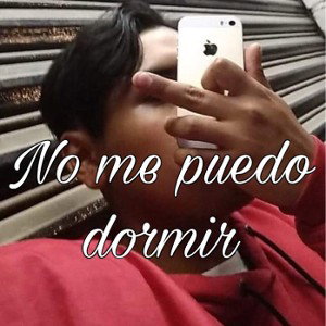 No puedo dormir.