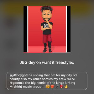 JittBoyGotcha dey'on want it freestyled
