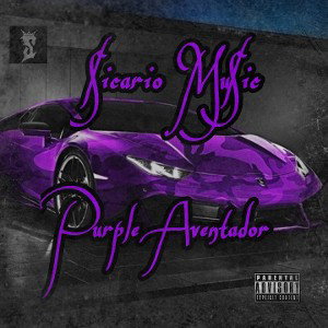 Purple Aventador