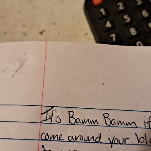 Bamm Bamm