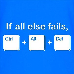 Alt+Ctrl+Del