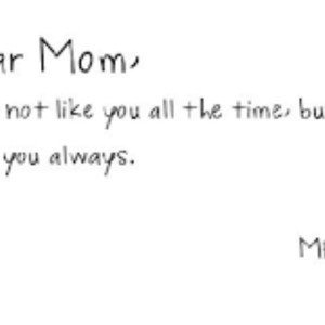 Momma told me
