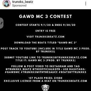 King Kairos - Gawd MC 3 _Prod. by Trunxks_