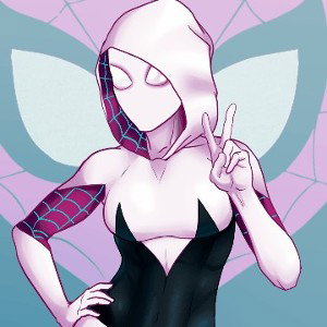 spider Gwen Whiplash in Flash