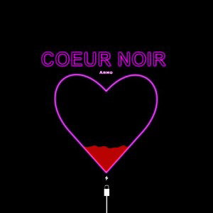 Cœur Sobre cœur noir🖤