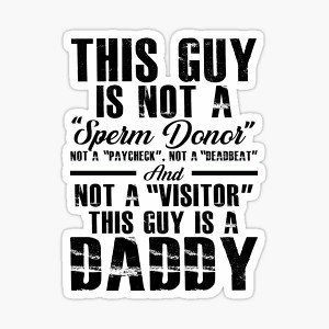 Man Is Not A Sperm Donor!