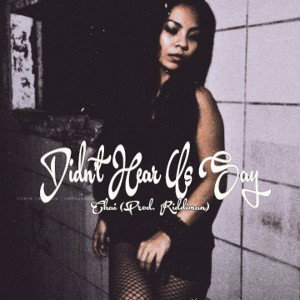 DIDN'T HEAR US SAY - CHAI (PROD. RIDDIMAN)