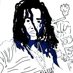 vibing on them