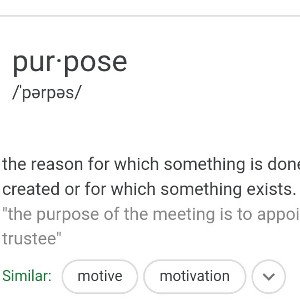purpose 