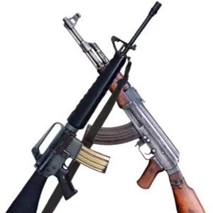 м16 АК-47