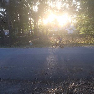 running fast