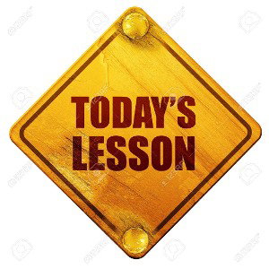 Today's Lesson