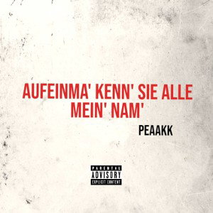 Aufeinma' kenn' sie alle mein' Nam'