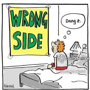 Wrong side