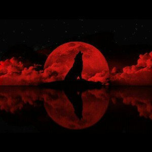              By KEED CARTI :The Red Moon                  