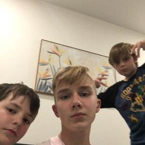 Thicc Scottish men with Jen on the left
