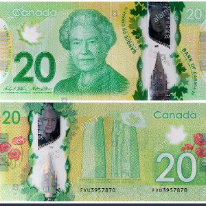 Billet de 20