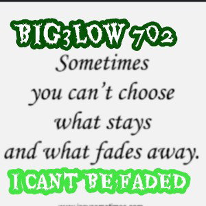 I cAnT bE fAdEd