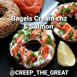 Bagels Cream chz & Salmon