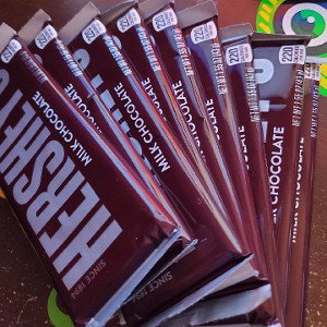 Hershey bars 