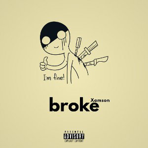 broke (pain)
