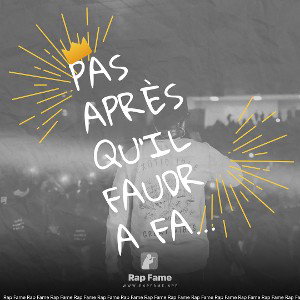 Pas après qu’il faudra faire l’poto