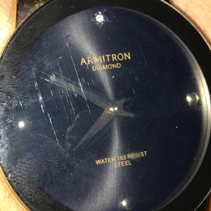 Iced out watch