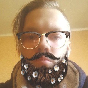 в темноте