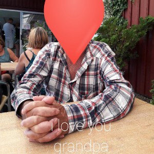 *i love you grandpa*