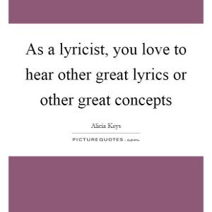 I'm A Lyricist