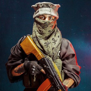 The narrow-eyed terrorist
