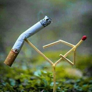 Cigarette out